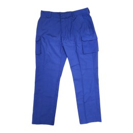 Design dark blue men's trousers Customized polycotton canvas men's trousers Back panel pocket + Velcro flap Engineering Department Gardening trousers Luhuan Haitian Resort Hotel H294 Design dark blue men's trousers Customized polycotton canvas men's trousers Back panel pocket + Velcro flap Engineering Department Gardening trousers Luhuan Haitian Resort Hotel H294